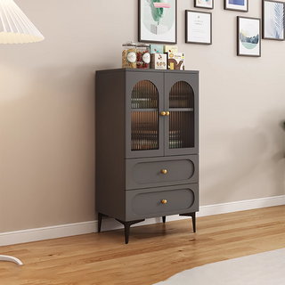 예쁜 거실용 수납장 베란다 다용도 서랍장 안방 현관 정리 가정용, 그레이