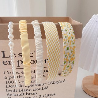 은꽃밴드 데일리 머리띠 세트