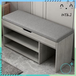 熱賣款附發票換鞋凳鞋櫃，門口可坐家用，坐凳一體簡約現代入戶鞋架，軟包進門穿鞋凳玄關組合鞋櫃