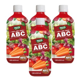 메이준뉴트리 NFC 착즙 비엣퓨어 ABC 주스, 1L, 4개
