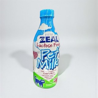 ZEAL真致 紐西蘭犬貓專用無乳糖寵物牛奶，補充鈣質，呵護腸胃，全齡犬貓適用, 牛奶大罐, 1000ml, 1個