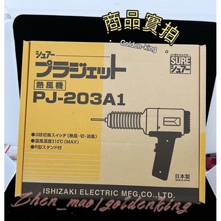 SURE PJ-203A1 PJ-206A1 工業熱風槍 110V/220V 熱風槍 加熱溶接機, 1個, PJ203A1*110V