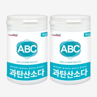 ABC 천연세제 과탄산소다, 1kg, 2개