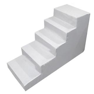 8DECO 강아지계단 5단 60cm 펫스텝 애견계단 그레이계단, play5 논슬립 클라우드 그레이, 1개