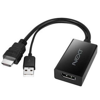 넥스트 HDMI to 디스플레이 포트 변환 아답터 NEXT-2420HDP, 1개