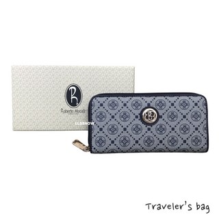 Roberto Mocali 諾貝兔 方圓系列 拉鍊長夾