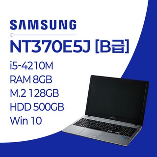 삼성 NT370E5J i5-4세대 B급 SSD128GB 8GB WIN10, NT370E, WIN10 Home, 8GB, 128GB, 코어i5, 블랙