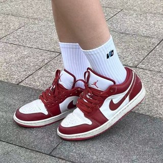 NIKE Air Jordan 1 低幫 復古 籃球鞋 男款 沙丘紅 FJ3459-160