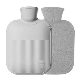 ZOZI 2L 오래가는 보온 물주머니 핫팩 + 찜질팩 커버 세트, 1개