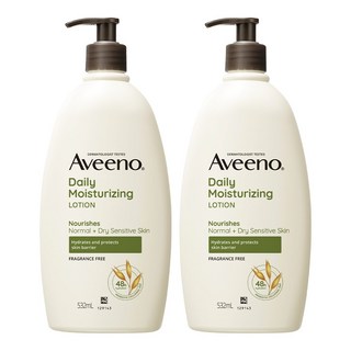 아비노 데일리 모이스춰라이징 바디로션, 532ml, 2개