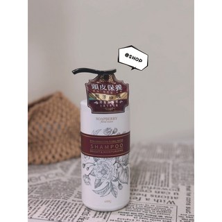 古寶無患子 純露系列 洗髮精 480g 玫瑰 苦橙 西西里檸檬 薄荷 雪絨花, 1個, 大馬士革玫瑰純露洗髮精480g