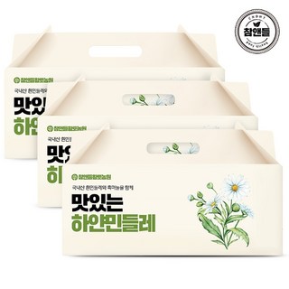 참앤들황토농원 맛있는 하얀 민들레, 2.7L, 3개
