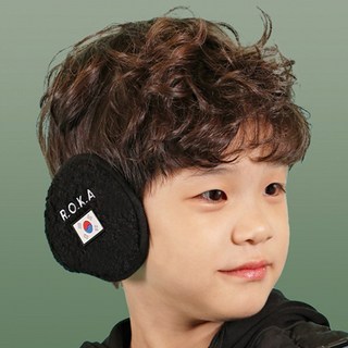 로카 ROKA 아동용 귀마개 뽀글이 접이식 방한귀마개 남아 아동 사이즈 조절가능