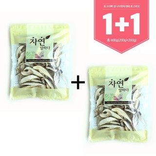 표고아빠 국산 참나무원목재배 말린 버섯 1+1 (200g+200g 총400g), 못난이(200g+200g), 2개