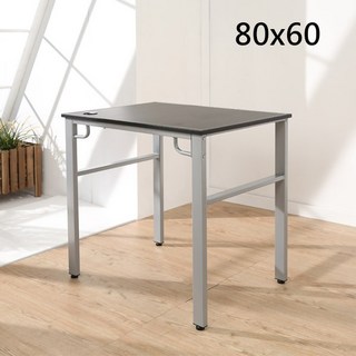 I-B-DE045 環保低甲醛仿馬鞍皮工作桌/電腦桌, 黑色 80空桌