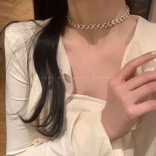 精緻鋯石珍珠手鏈女法式氣質輕奢高級感手串ins小衆設計閨蜜手飾 手鏈 裝飾