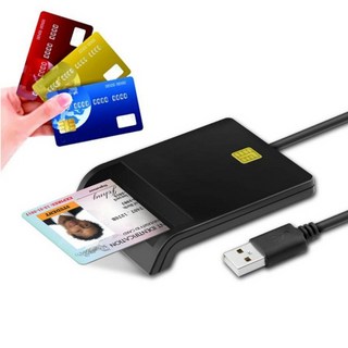 USB 스마트 카드 리더기 안정적인 작동 DNIE ATM CAC IC ID SIM 클로너 커넥터 WINDOWS 신뢰할 수 있는 단순성, 1개