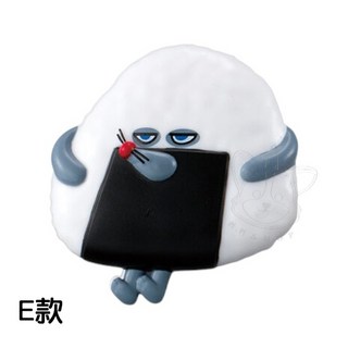 【M.M小舖】麵包小偷造型夾DX2 轉蛋 扭蛋 全5款, 1個, (不補)E款/飯糰小子1J392