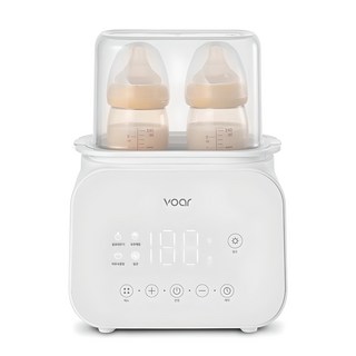 보아르 아가 맘마 보틀워머 분유 젖병 중탕 살균기, VST-003WH