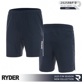 라이더 배드민턴 편한 운동 반바지 남성 여성 4부 팬츠 하의 네이비 2025RBP-9