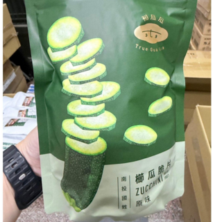 初瓜瓜 台灣南投國姓櫛瓜脆片 - 原味, 1個, 60g