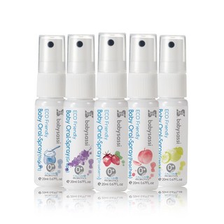 誰是寶貝 Babysassi 口腔噴霧5支禮盒組 (加鈣益生菌) 兒童口腔護理 口腔清潔, 1個, 20ml