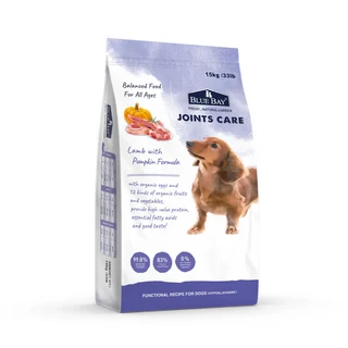 BLUE BAY 倍力 犬用 羊肉 + 南瓜 低敏乾糧, 15kg, 1袋