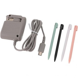 충전기 키트 AC 전원 어댑터 충전기4개 펜 포함 닌텐도 DS 라이트용 벽걸이 여행용 코드 충전 케이블 정밀 제어 고감도, 충전기 키트 AC 전원 어댑터 충전기4개 펜 포함 닌텐