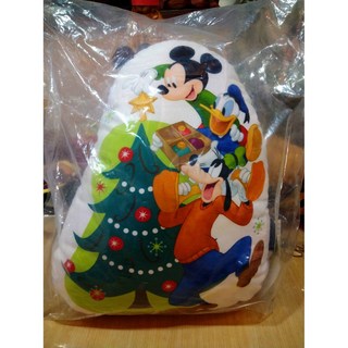 全新 米奇聖誕 麗斯絨造型抱枕