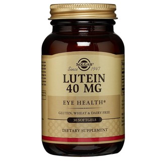 SOLGAR 葉黃素軟膠囊 40mg, 30顆, 1罐