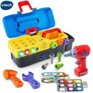 브이텍 전동드릴 아이 공구놀이세트 소근육 발달 125가지 효과음, 1개