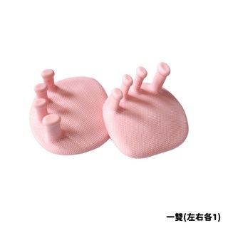 足弓訓練器 足弓 足底美腿紓壓 分趾器 高低足弓訓練 美腿神器 腿型矯正, 1個, 粉色-一雙左右各1