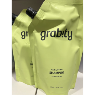 그래비티 헤어리프팅 샴푸 엑스트라 스트롱 탈모증상완화 기능성 샴푸 475ml + 리필 475ml, 2개