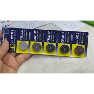 【台灣現貨速發】CR2032鈕扣電池，適用於計算機、遙控器、電子錶，每顆15元, 1個