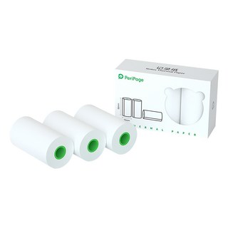 PeriPage愛立熊 愛立熊紙廠 57mm熱感應紙 不可貼紀錄紙 打印紙 熱感應紙 標籤紙 感熱紙, 1盒