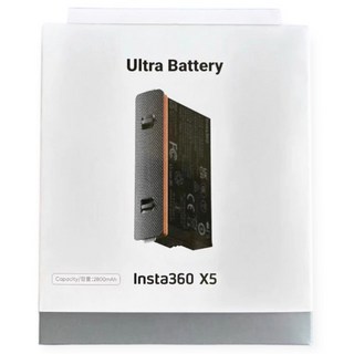 insta360 X5 強化版 超能電池 長續航, 1個, X5原裝電池2400mah