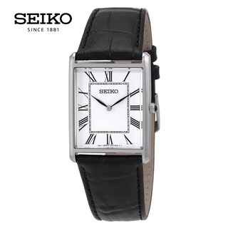 세이코 에센셜 세르띠에 탱크 가죽시계 SWR049 SWR053