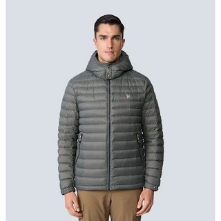 【Wildland 荒野】羽絨衣 男款 700FP 可拆卸帽子 輕暖 防潑水 羽絨外套