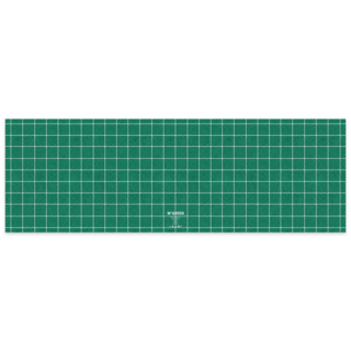 뽀송뽀송 규조토 타일 체크 주방매트, 1개, 그린