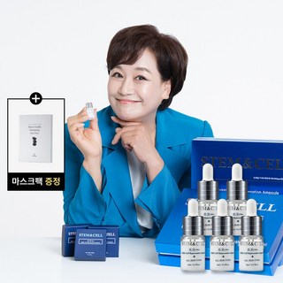 [본사출고]체르엠 박원숙 앰플 스템앤셀 미미셀 5ml 줄기세포배양액 화장품, 5개