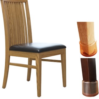 투명의자발캡 4개소음방지 긁힘방지 소형 원형 미니 의자발캡, 사각소형4개, 4개