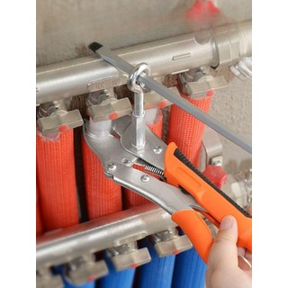 엑셀 보일러 분배기 파이프 배관 공구 밸브 온수 4분 손잡이 난방관 플라이어 고무손잡이, 업그레이드 일체형 난방관 4분6분호환