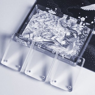 咕卡 韓星卡 壓克力卡磚 專輯小卡 專卡 咕盤 咕卡盤 咕卡磚 壓克力磚, 9*6卡砖一個, 1個