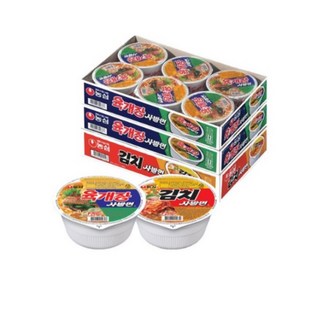 농심 육개장 사발면 86g + 김치사발면 86g, 18개