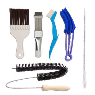 [프롬제이 by 공간사이] 에어컨 건조기 열교환기 홈케어 청소솔, 1개, 청소솔세트