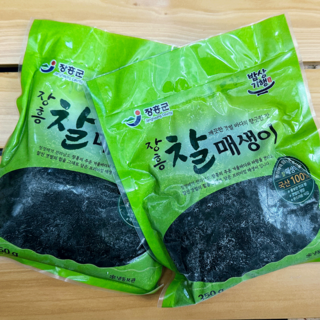 [밥상기행] ( 이물선별) 장흥 찰매생이 350g, 10개