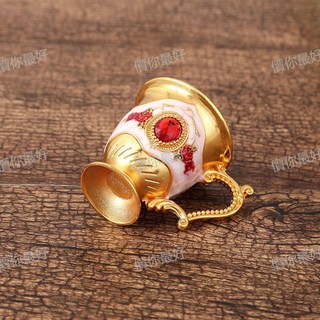 三角洲行週邊新款鎏金酒盃阿薩拉特色酒盃遊戲週邊學生禮品玩具, 1個, 阿薩拉金盃一個（閤金款）