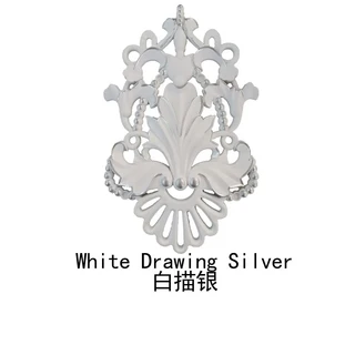 유럽 스타일 배경 벽 장식 천장 대형 꽃 속이 빈 조각 재료, 03 6