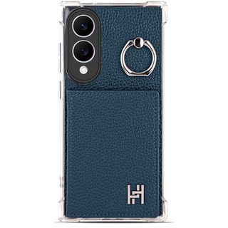 갤럭시S25 엣지 - GS 라피네 H카드6장 수납 포켓링 스탠딩 범퍼 케이스