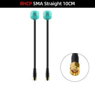 LIPOP UFL 미니 FPV 안테나 RC 옴니 1개 2개 LHCP 드론용 6DBI MMCX RHCP PLUS 레이싱 SMA 8G, 2PCS SMA 10CM R